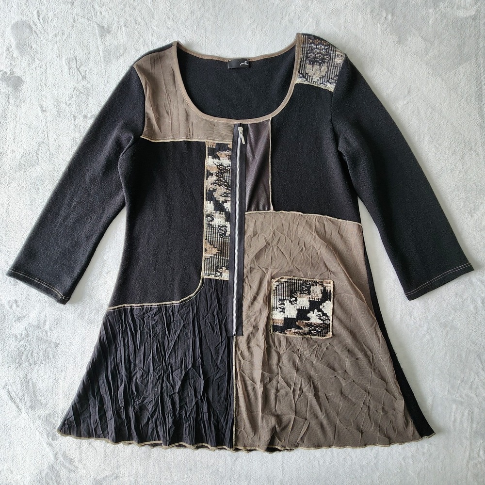 ME Shirt Womens Medium  Whimsigoth Witchy Fairy Goth Y2K Mesh Art To Wear Gothic